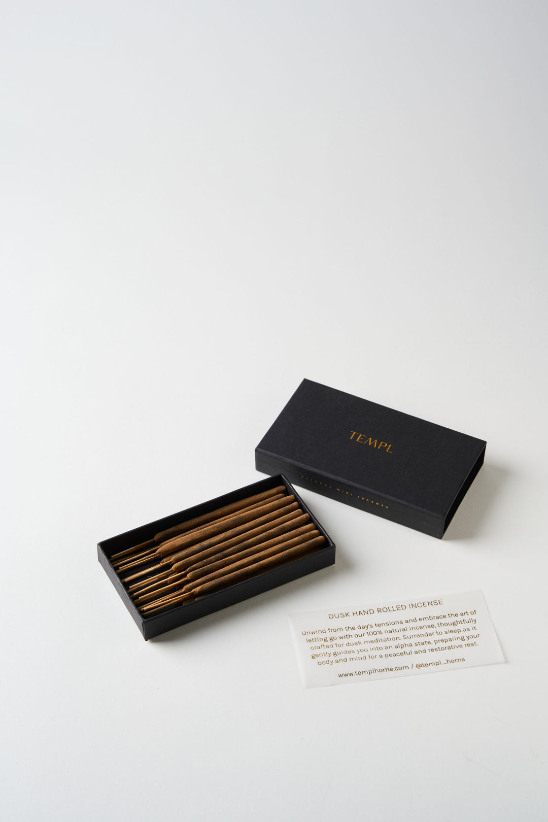 (NEW) DUSK NATURAL MINI INCENSE TEMPL HOME