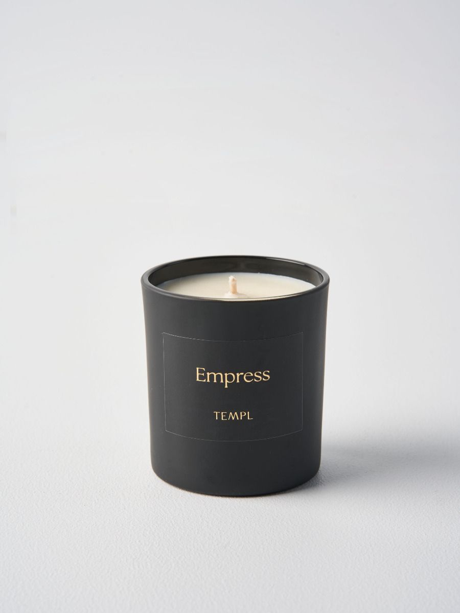 Empress Candle: Cedarwood, Benzoin &amp; Grapefruit TEMPL HOME