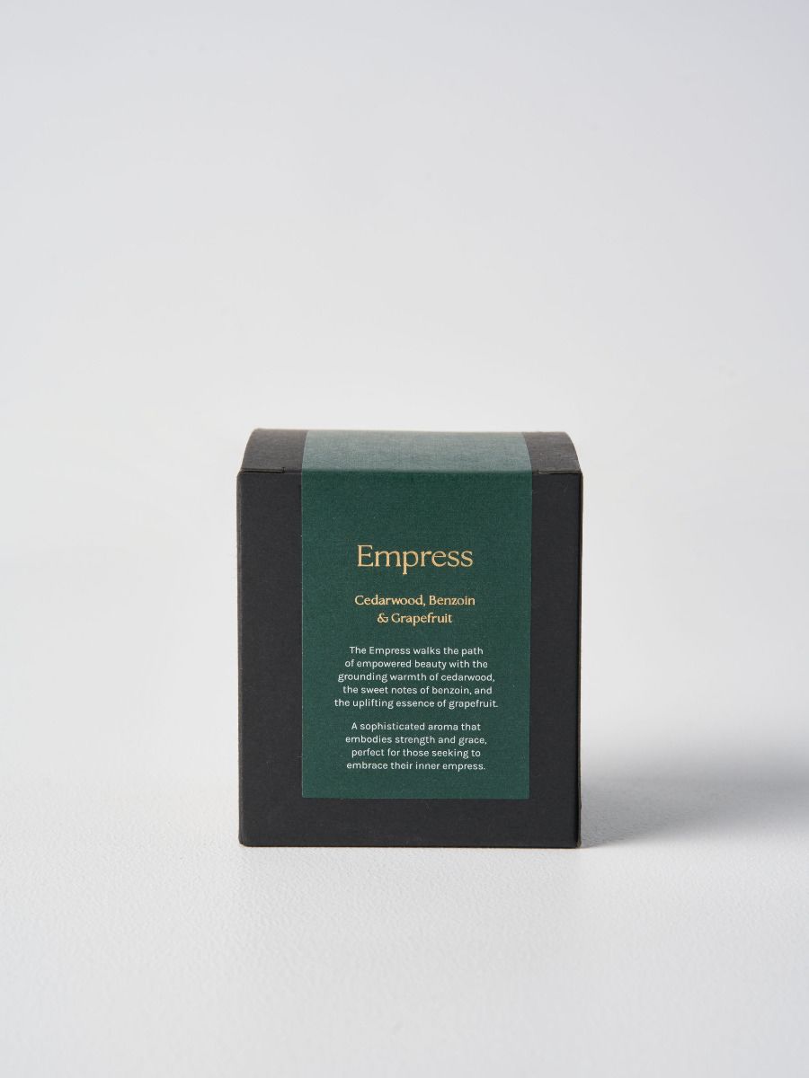 Empress Candle: Cedarwood, Benzoin &amp; Grapefruit TEMPL HOME