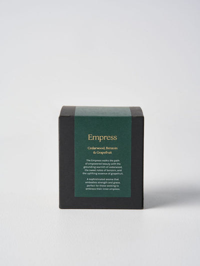 Empress Candle: Cedarwood, Benzoin &amp; Grapefruit TEMPL HOME