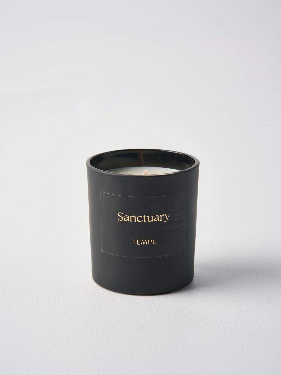 Sanctuary Candle: Patchouli, Frankincense & Rose TEMPL HOME