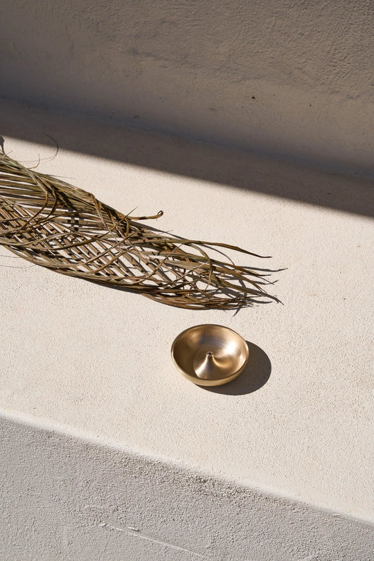 Brass Incense Holder TEMPL HOME