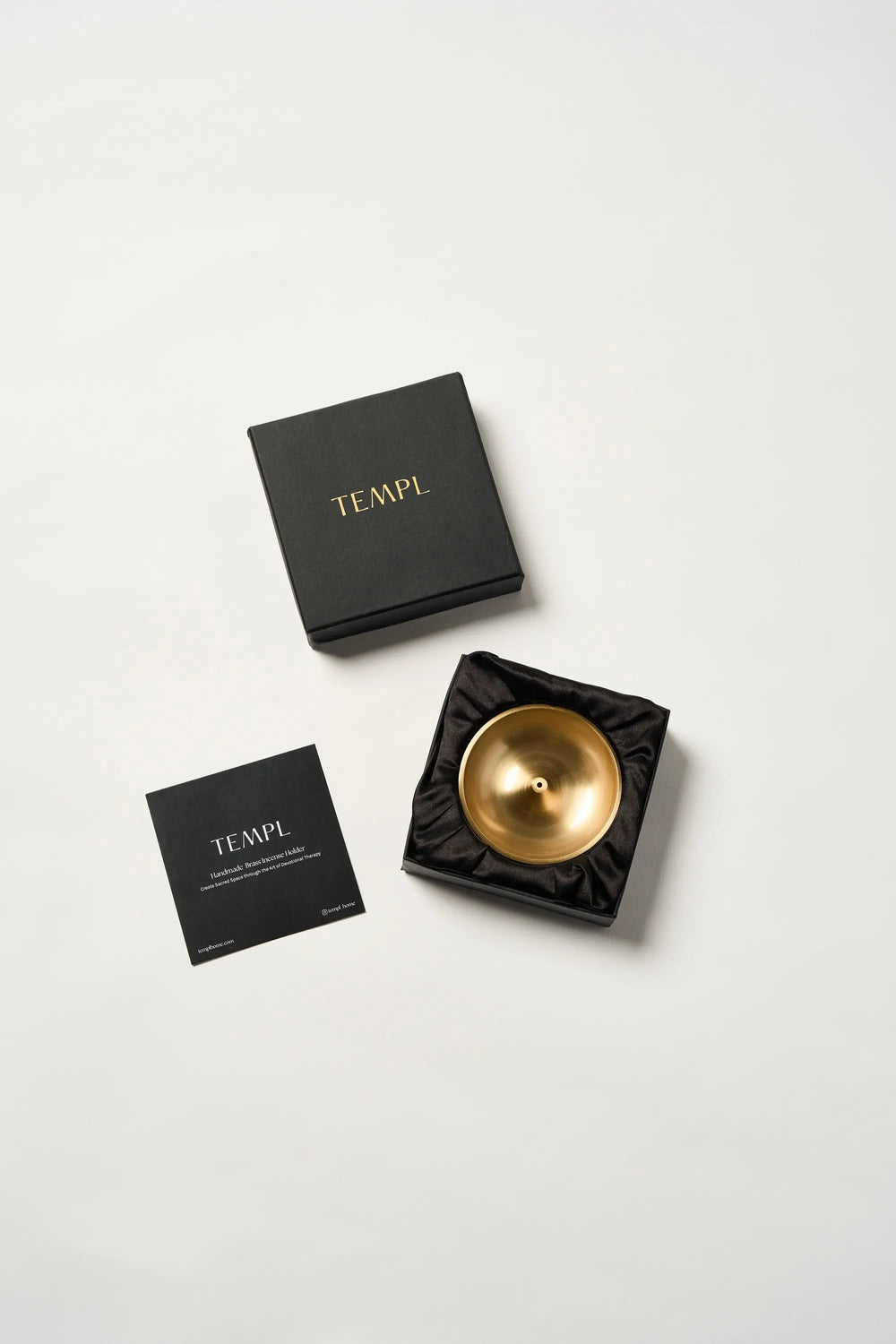 Brass Incense Holder TEMPL HOME