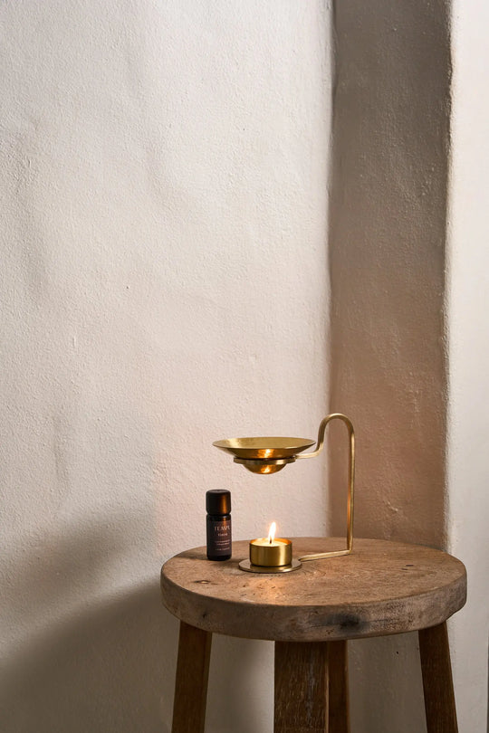 Brass Oil Burner TEMPL HOME